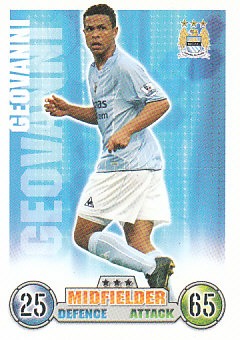 Geovanni Manchester City 2007/08 Topps Match Attax #168